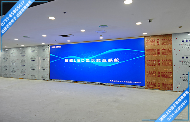 長沙岳麓山大學科技城科技創意園某醫療企業報告廳LED顯示屏.jpg